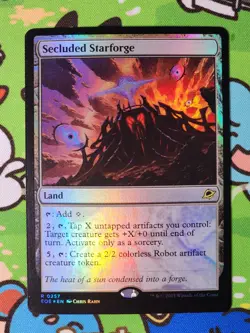 Secluded Starforge Foil Edge of Eternities Magic MTG EOE - Image 1