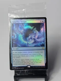 Magic The Gathering - Lorwyn Eclipsed - Rimefire Torque - Prerelease FOIL SEALED - Image 1