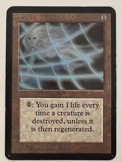Magic the Gathering MTG Alpha Soul Net LP- (Beta Bob) - Image 1