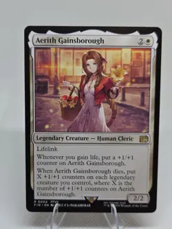 Aerith Gainsborough X1 FIN MTG Final Fantasy FB3 - Image 1