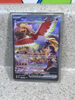 Pokemon Ethan's Ho-Oh ex 230/182 Sv10: Destined Rivals Holo - Image 1