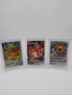 Pokemon Charizard V VMAX VSTAR Promo Cards SWSH260 SWSH261 SWSH262 UPC Set - Image 1