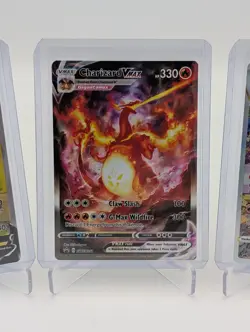 Pokemon Charizard V VMAX VSTAR Promo Cards SWSH260 SWSH261 SWSH262 UPC Set - Image 4