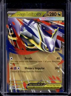 2025 Pokemon Mega Evolution Latias ex Double Rare #100/132 - Image 1