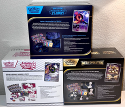 Pokemon Mega Evolution Elite Trainer Box ETB, White Flare, Phantasmal Flames ETB - Image 3