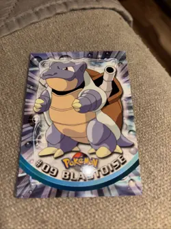 Pokemon Topps Blastoise #09 1999 Topps TV Animation Edition Non Holo #troy - Image 1