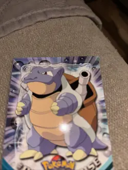 Pokemon Topps Blastoise #09 1999 Topps TV Animation Edition Non Holo #troy - Image 3