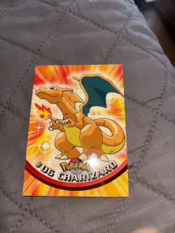 2000 Pokemon Topps Series 1 Charizard #06 - Regular - #troy - Image 2