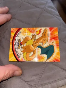 2000 Pokemon Topps Series 1 Charizard #06 - Regular - #troy - Image 5