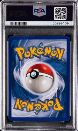 1999 POKEMON BASE SET UNLIMITED YELLOW CHEEKS #58 PIKACHU PSA 9 - Image 2
