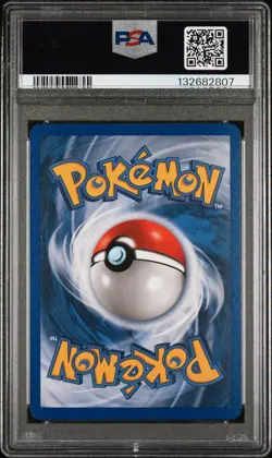 2003 POKEMON EX DRAGON #3 CRAWDAUNT-REVERSE FOIL PSA 8 - Image 2