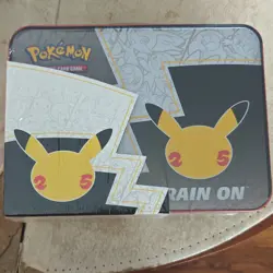 Pokemon Celebrations 25th Anniversary Collector's Tin Box Sealed - Image 2
