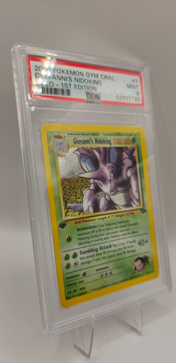 PSA 9 Giovanni’s Nidoking 1st Edition Holo - Gym Challenge 7/132 - WOTC Vintage - Image 4