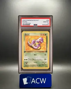 Ekans - 2000 Team Rocket 🔥 1st Edition PSA 10 🔥 GEM Vintage Pokemon B17 - Image 1
