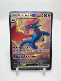 Pokemon TCG Salamence EX Journey Together Special Illustration Rare Card 187/159 - Image 2