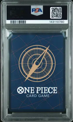 2025 ONE PIECE OP13-CARRYING ON HIS WILL ALTERNATE ART MONKEY D. LUFFY PSA 10 - Image 2