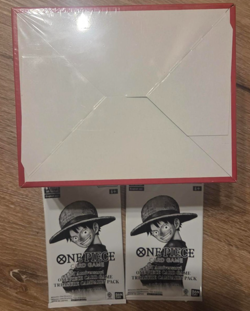 One Piece - OP13 English Sealed Booster Box & 2X Treasure Pack Bundle - Image 2