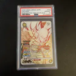 Union Arena One Punch Man Saitama Rare Battle 2nd-4th Place Promo Psa 10 - Image 1