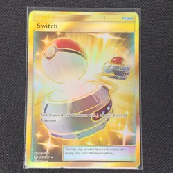 Switch - 160/149 - Secret Rare - Sun & Moon Base - Pokemon Card - LP - Image 1