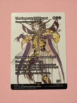 The Emperor, Hell Tyrant - Yawgmoth, Thran Physician - Final Fantasy: Regular - Image 2