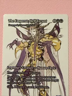 The Emperor, Hell Tyrant - Yawgmoth, Thran Physician - Final Fantasy: Regular - Image 5