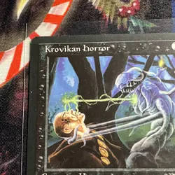 Krovikan Horror Alliances NM mtg Magic the gathering rare 1996 - Image 2