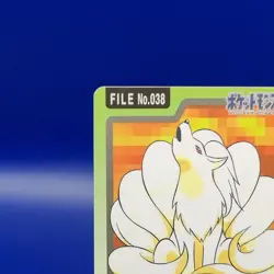 Ninetales No. 038 Carddass File Pocket Monsters Japanese Pokemon Card 1997 - Image 4