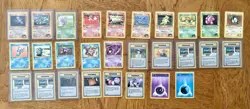 Pokemon TCG Vintage GYM Heroes 1st Edition LOT of 28 Cards(out of 132 cards) - Image 1