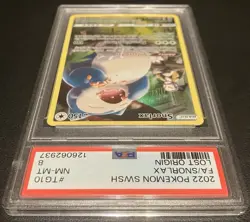 Snorlax TG10/TG30 Pokemon Lost Origin TG Holo SWSH11 English NM PSA 8. - Image 3