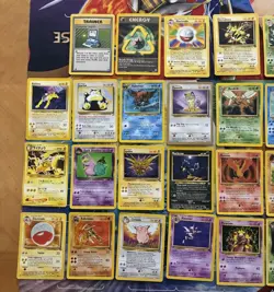 Vintage Pokemon Card Lot WOTC Kabutops Articuno Snorlax Fire - Image 3