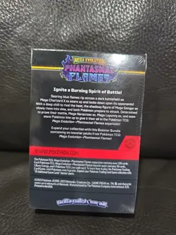 Pokemon Mega Evolution Phantasmal Flames Booster Bundle -Factory Sealed- 6 Packs - Image 2
