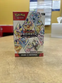 Pokemon Scarlet and Violet Prismatic Evolutions Booster Bundle New Sealed - Image 1