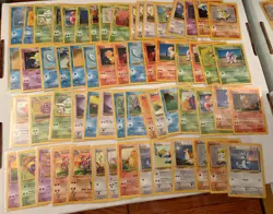 240+ Vintage WOTC Pokemon Card Lot (Base set, Fossil, Jungle, Base Set 2) - Image 2
