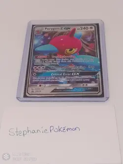 Porygon-Z GX SM216 Black Star Promo - Full Art - Pokemon Card 2019 NM - Image 1