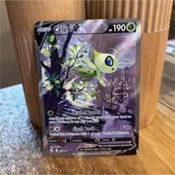 Pokemon Celebi V Full Art Ultra Rare Holo 245/264 Fusion Strike 190 HP Card - Image 1