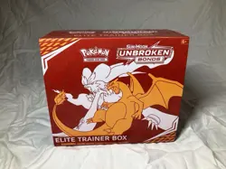 *OPEN NO PACKS* Pokemon Sun & Moon Unbroken Bonds Elite Trainer Box ETB Empty - Image 3