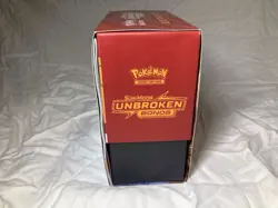 *OPEN NO PACKS* Pokemon Sun & Moon Unbroken Bonds Elite Trainer Box ETB Empty - Image 4
