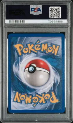 2003 POKEMON EX RUBY & SAPPHIRE #10 MIGHTYENA-REVERSE FOIL PSA 9 - Image 2