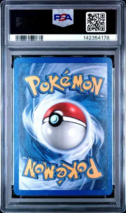 2003 POKEMON EX RUBY & SAPPHIRE #42 MIGHTYENA-REVERSE FOIL PSA 8 - Image 2