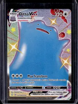 2021 Pokemon SWSH Shining Fates Ditto VMAX Shiny Vault #SV119/SV122 - Image 1