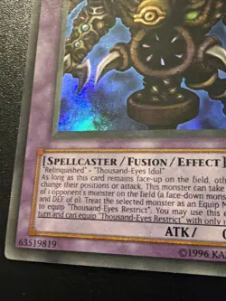 Thousand-Eyes Restrict PSV-084 Pharaoh's Servant Unlimited Vintage Yugioh - Image 5