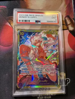 Monkey D.luffy Psa 9 Op05-119 SEC ENG Awaking Of The New Era 2023 One Piece - Image 1