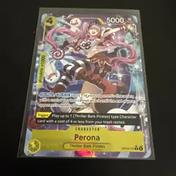 One Piece TCG Perona OP14-111 Rare Alt Art Foil - Image 1