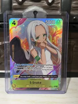 S-Snake (Alt Art) OP13-114 R Carrying on His Will ONE PIECE Card Game ENGLISH NM - Image 1