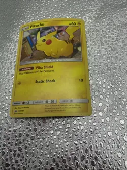 Pokemon Pikachu Promo SM157 Holo Card LP Black Star Promo - Image 2