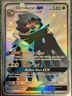 POKEMON HIDDEN & PALDEAN FATES SHINY HO-OH LUCARIO GX MEW EX GOLD RARE CARD LOT - Image 5