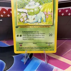 BISASAM(Bulbasaur) 1999 GERMAN POKEMON 1ST ED BASE SET CARD 44/102 - Image 3
