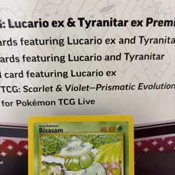 BISASAM(Bulbasaur) 1999 GERMAN POKEMON 1ST ED BASE SET CARD 44/102 - Image 4