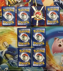Vintage Pokemon Card Lot WOTC Holo Fire Chansey Porygon2 Feralitgatr - Image 2