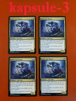 4x Silver-Fur Master | Kamigawa Neon Dynasty | MTG Magic Cards - Image 1